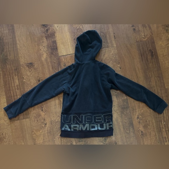 Under Armour unisex boy girl youth full zip hoodie jacket large 14/16 - Picture 5 of 8